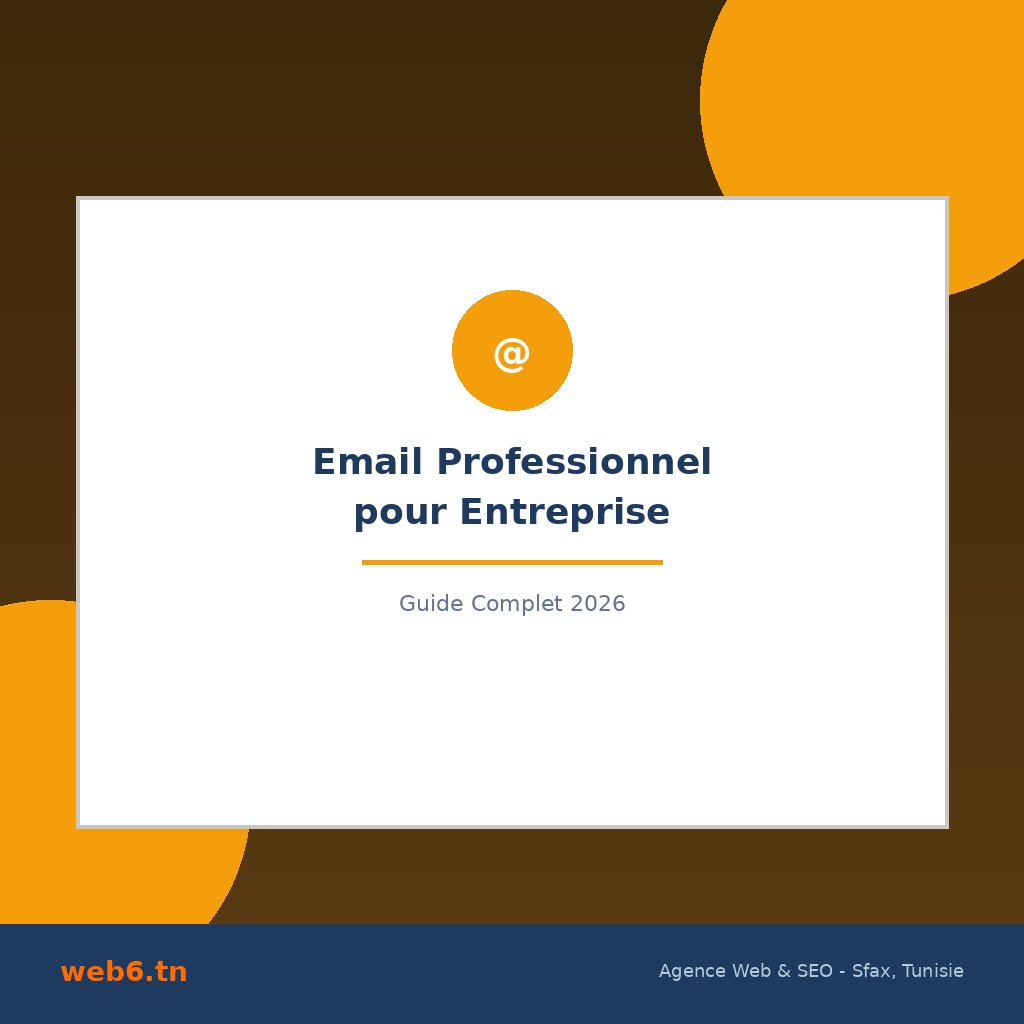 Email Professionnel Entreprise Tunisie