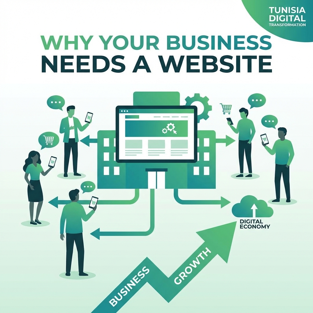 Pourquoi Votre Entreprise Tunisienne a Besoin d'un Site Web