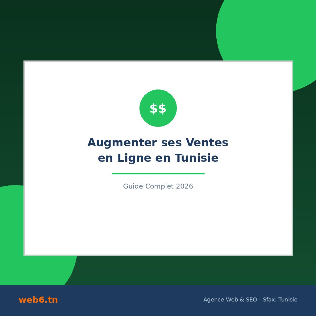 Augmenter Ventes en Ligne Tunisie