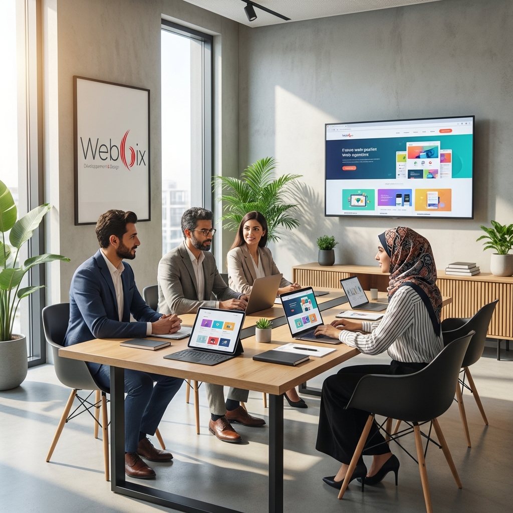 L'équipe web6 à Sfax
