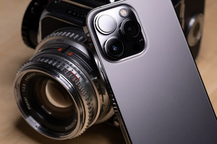 Création de contenu vidéo TikTok sur smartphone