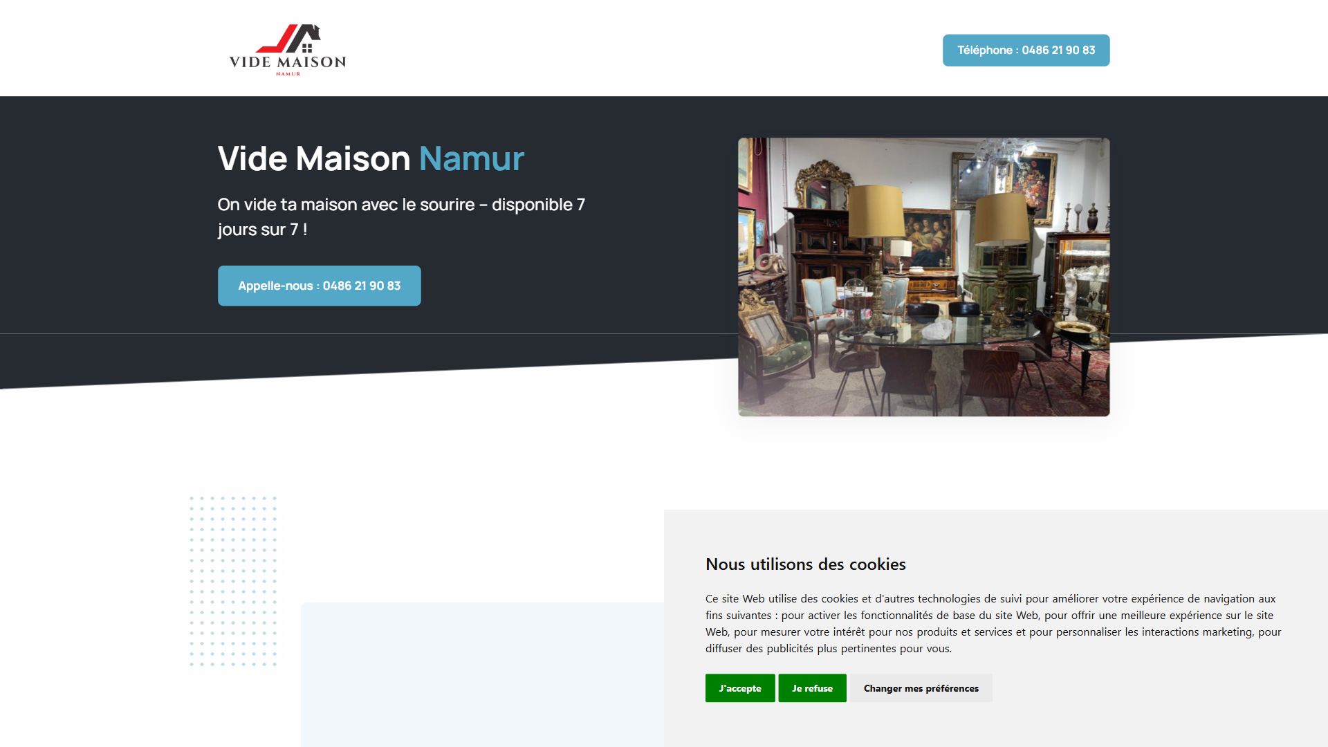 Vide Maisons Namur
