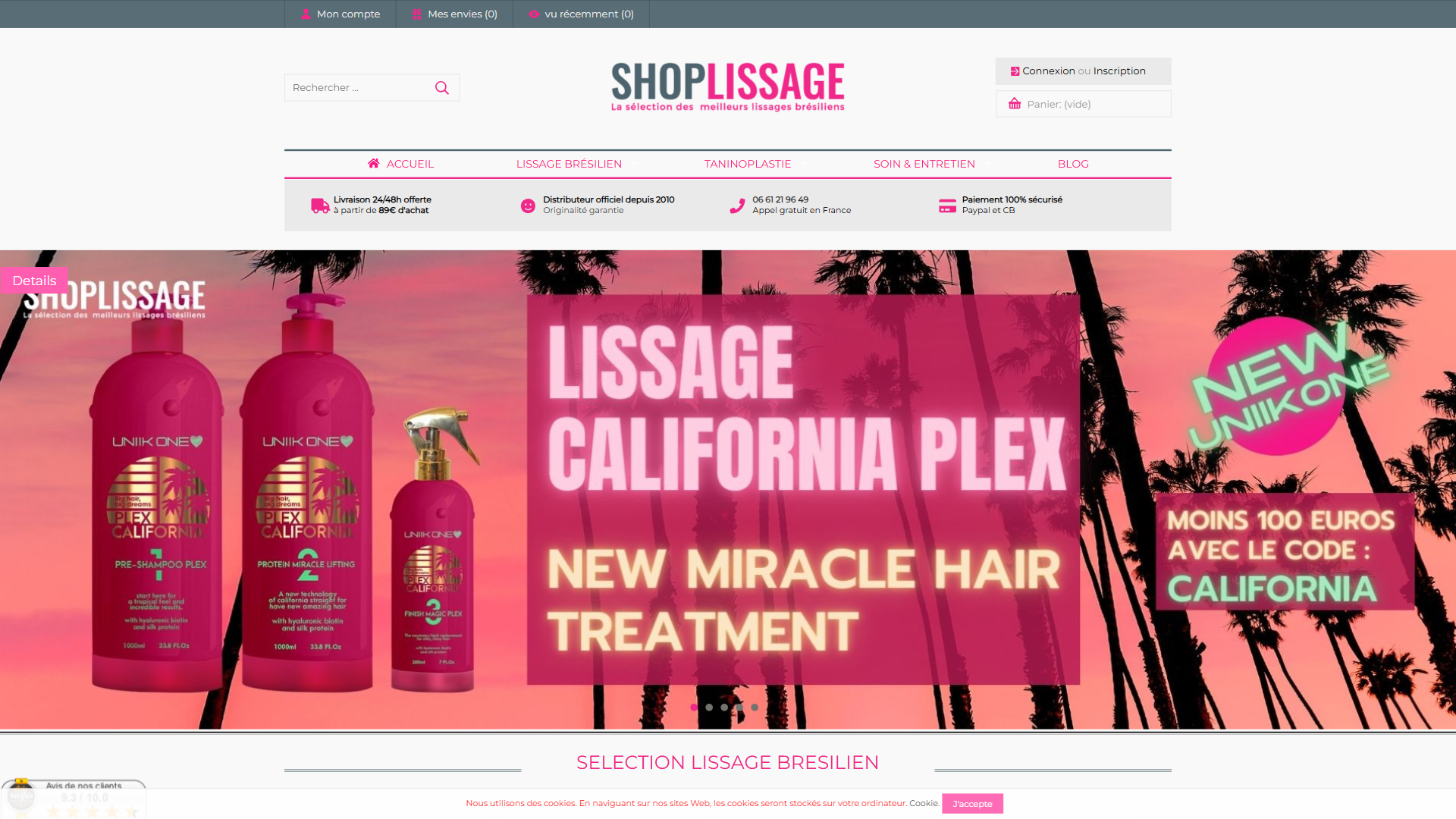 Shop Lissage Pro
